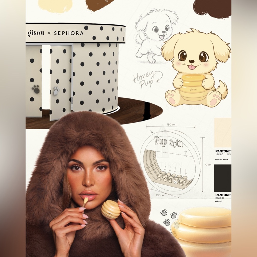 Gisou- Holiday Honey Pup Bundle (Butter Pup) - Picture 6 of 12